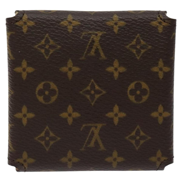 LOUIS VUITTON Monogram Jewelry case Jewelry Box LV Auth 125427