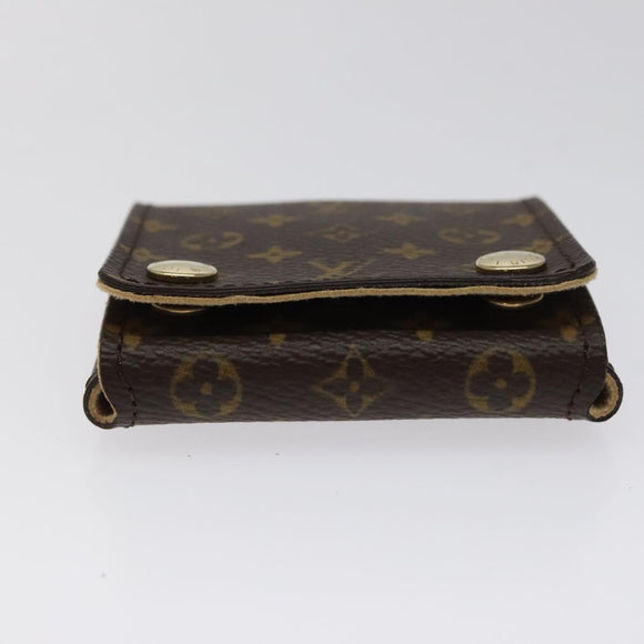 LOUIS VUITTON Monogram Jewelry case Jewelry Box LV Auth 125427