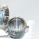 LOUIS VUITTON Monogram LV Pop Chain Lipstick Case Blue MP2536 LV Auth 125431-19