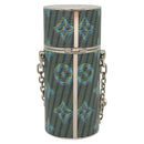 LOUIS VUITTON Monogram LV Pop Chain Lipstick Case Blue MP2536 LV Auth 125431-2