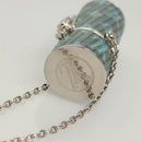 LOUIS VUITTON Monogram LV Pop Chain Lipstick Case Blue MP2536 LV Auth 125431-6