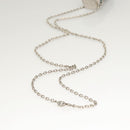 LOUIS VUITTON Monogram LV Pop Chain Lipstick Case Blue MP2536 LV Auth 125431-7