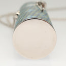 LOUIS VUITTON Monogram LV Pop Chain Lipstick Case Blue MP2536 LV Auth 125431-5