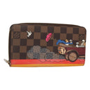 LOUIS VUITTON Damier Evasion Zippy Wallet Long Wallet N61240 LV Auth 125449-1