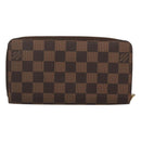 LOUIS VUITTON Damier Evasion Zippy Wallet Long Wallet N61240 LV Auth 125449-2