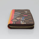 LOUIS VUITTON Damier Evasion Zippy Wallet Long Wallet N61240 LV Auth 125449-3