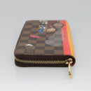 LOUIS VUITTON Damier Evasion Zippy Wallet Long Wallet N61240 LV Auth 125449-4