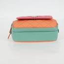 CHANEL Matelasse Chain Waist bag Leather Pink Gold CC Auth 125467SAM-11