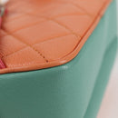 CHANEL Matelasse Chain Waist bag Leather Pink Gold CC Auth 125467SAM-14