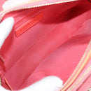 CHANEL Matelasse Chain Waist bag Leather Pink Gold CC Auth 125467SAM-25