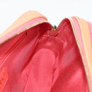 CHANEL Matelasse Chain Waist bag Leather Pink Gold CC Auth 125467SAM-26