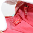 CHANEL Matelasse Chain Waist bag Leather Pink Gold CC Auth 125467SAM-27