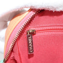 CHANEL Matelasse Chain Waist bag Leather Pink Gold CC Auth 125467SAM-28