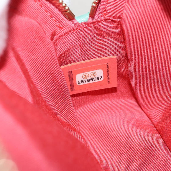 CHANEL Matelasse Chain Waist bag Leather Pink Gold CC Auth 125467SAM