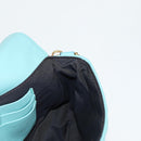 FENDI Zucca Canvas Chain Shoulder Bag Leather 2way Gold Green Auth 125471M-24