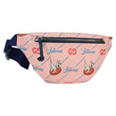 GUCCI THE Jetsons Children's Body Bag PVC Leather Pink 502095 Auth 125477M-1