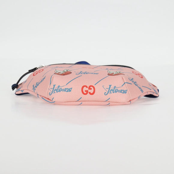 GUCCI THE Jetsons Children's Body Bag PVC Leather Pink 502095 Auth 125477M