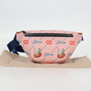 GUCCI THE Jetsons Children's Body Bag PVC Leather Pink 502095 Auth 125477M-12