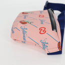 GUCCI THE Jetsons Children's Body Bag PVC Leather Pink 502095 Auth 125477M-4