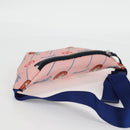 GUCCI THE Jetsons Children's Body Bag PVC Leather Pink 502095 Auth 125477M-6