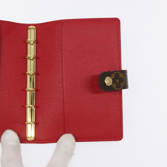 LOUIS VUITTON Monogram Maruenpire Agenda PM Day Planner Cover R20966 Authentiek 125480