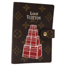 LOUIS VUITTON Monogram Maruenpire Agenda PM Day Planner Cover R20966 Auth 125480-1