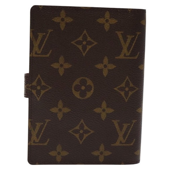 LOUIS VUITTON Monogram Maruenpire Agenda PM Day Planner Cover R20966 Auth 125480