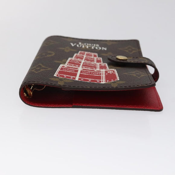 LOUIS VUITTON Monogram Maruenpire Agenda PM Day Planner Cover R20966 Auth 125480