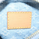 LOUIS VUITTON Monogram Denim Nano Speedy Hand Bag Blue M11212 LV Auth 125482SM-15