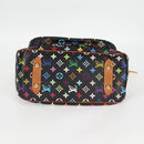 LOUIS VUITTON Monogram Multicolor Rita Tote Bag Black M40126 LV Auth 125485V-12