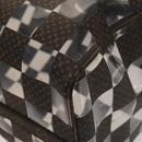 LOUIS VUITTON Monogram chess Keepall Bandouliere 50 Boston M20864 LV Auth 125489-12
