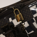 LOUIS VUITTON Monogram chess Keepall Bandouliere 50 Boston M20864 LV Auth 125489-16
