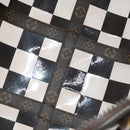 LOUIS VUITTON Monogram chess Keepall Bandouliere 50 Boston M20864 LV Auth 125489-17