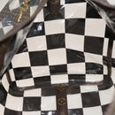 LOUIS VUITTON Monogram chess Keepall Bandouliere 50 Boston M20864 LV Auth 125489-19