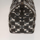 LOUIS VUITTON Monogram chess Keepall Bandouliere 50 Boston M20864 LV Auth 125489-4