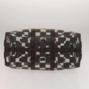 LOUIS VUITTON Monogram chess Keepall Bandouliere 50 Boston M20864 LV Auth 125489-9