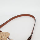 LOUIS VUITTON Noe BB Shoulder Bag Raffia Beige M24722 LV Auth 125491SM-8