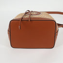 LOUIS VUITTON Noe BB Shoulder Bag Raffia Beige M24722 LV Auth 125491SM-5