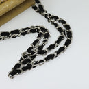 CHANEL Chain Shoulder Bag Enamel Beige CC Auth 125492-7