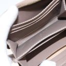 LOUIS VUITTON Vernis Zippy Coin Purse Coin Purse Beige Poodle M91762 Auth 125494-10