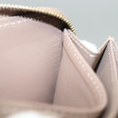 LOUIS VUITTON Vernis Zippy Coin Purse Coin Purse Beige Poodle M91762 Auth 125494-12