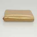 LOUIS VUITTON Vernis Zippy Coin Purse Coin Purse Beige Poodle M91762 Auth 125494-6