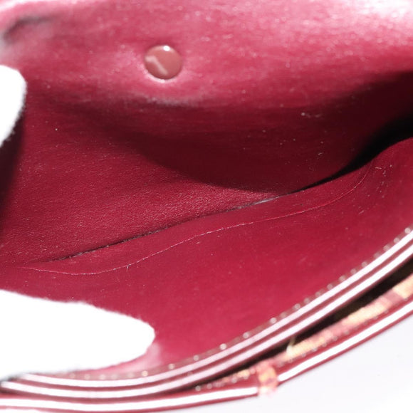 Christian Dior Trotter Canvas Shoulder Bag Red Auth 125514