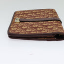 Christian Dior Trotter Canvas Shoulder Bag Red Auth 125514-5