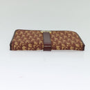 Christian Dior Trotter Canvas Shoulder Bag Red Auth 125514-6