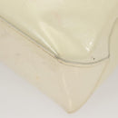 LOUIS VUITTON Monogram Vernis Reade PM Hand Bag Perle M91336 LV Auth 125524-16