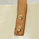 LOUIS VUITTON Monogram Vernis Reade PM Hand Bag Perle M91336 LV Auth 125524-10