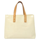 LOUIS VUITTON Monogram Vernis Reade PM Hand Bag Perle M91336 LV Auth 125524-13