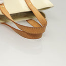 LOUIS VUITTON Monogram Vernis Reade PM Hand Bag Perle M91336 LV Auth 125524-7