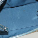 GUCCI Horsebit Hand Bag Canvas Beige Gold 145761 Auth 125532-11